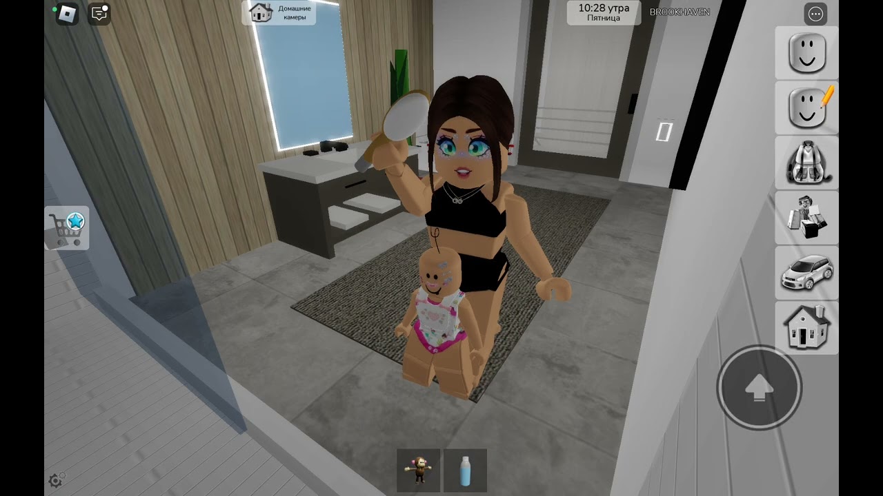 стала дочкой в брукхёвен рп 🏫🌈✨🦄❤️