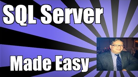 SQL Server - Setting up User Security