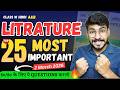 Hindi 25 Most Important Question 🔥 Class 10 Hindi Paper 2026|Hindi Paper Class 10 Mp3 Song