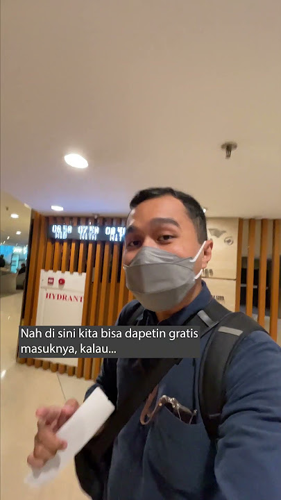 Airport Lounge di Bandara Domestik #Shorts