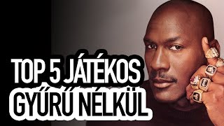 TOP 5 NBA-JÁTÉKOS GYŰRŰ NÉLKÜL! 💍