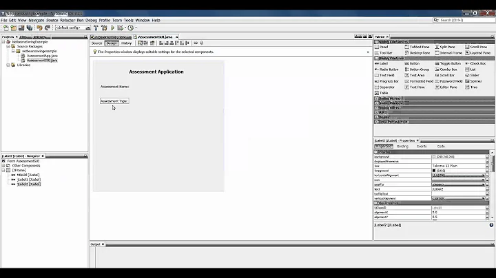 Swing 2: Developing a GUI using Netbeans
