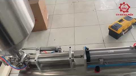Máy chiết rót 1 vòi bán tự động giá rẻ nhất thị trường