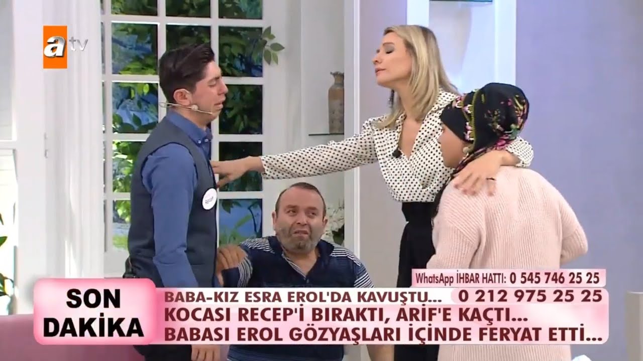 Esra Erol   nternette Tant Adama Kaan Kzn Babas  Gelemenin Sebebi Ne Gzm Altyazl