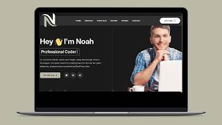 Nuvion Personal Portfolio HTML Bootstrap 5 Landing Page HTML Template Source Code