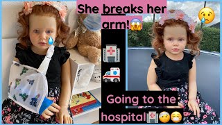 Reborn Child Elina BREAKS Her Arm!😱🤕🚑