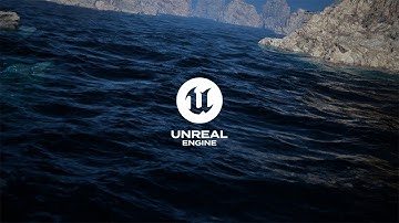Unreal Engine 5 render  - Cinematic Ocean Thunderstorm
