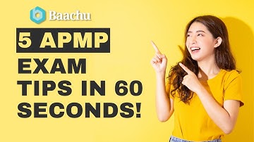 5 APMP Exam Tips in 60 Seconds! #baachuscribble #apmp #APMPCertification