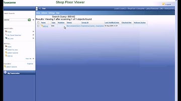 Teamcenter Express - Shop floor viewer - 2 - Szczegóły