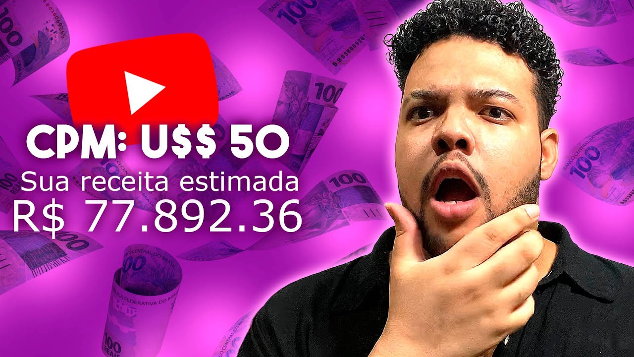 Revelado! Maior Cpm 💰Como Ganhar Dinheiro No  Com Visualizações  Melhor NICHO 