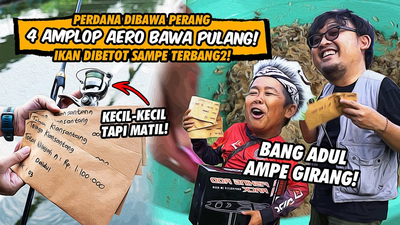 BORONG 4 AMPLOP DI PMC KIAN SANTANG BANG ADUL AUTO SENANG, DAIDO AERO MAKIN GEMILANG!