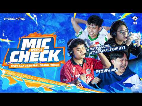 "THE PLOT TWIST IS THAT OUR TEAM WON" - BTR.CIB3NK | MIC CHECK GRAND FINALS FFWS SEA 2026 FALL
