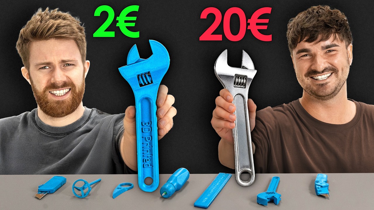 Was kann Werkzeug aus dem 3D-Drucker? 10 Tools im Test! - YouTube