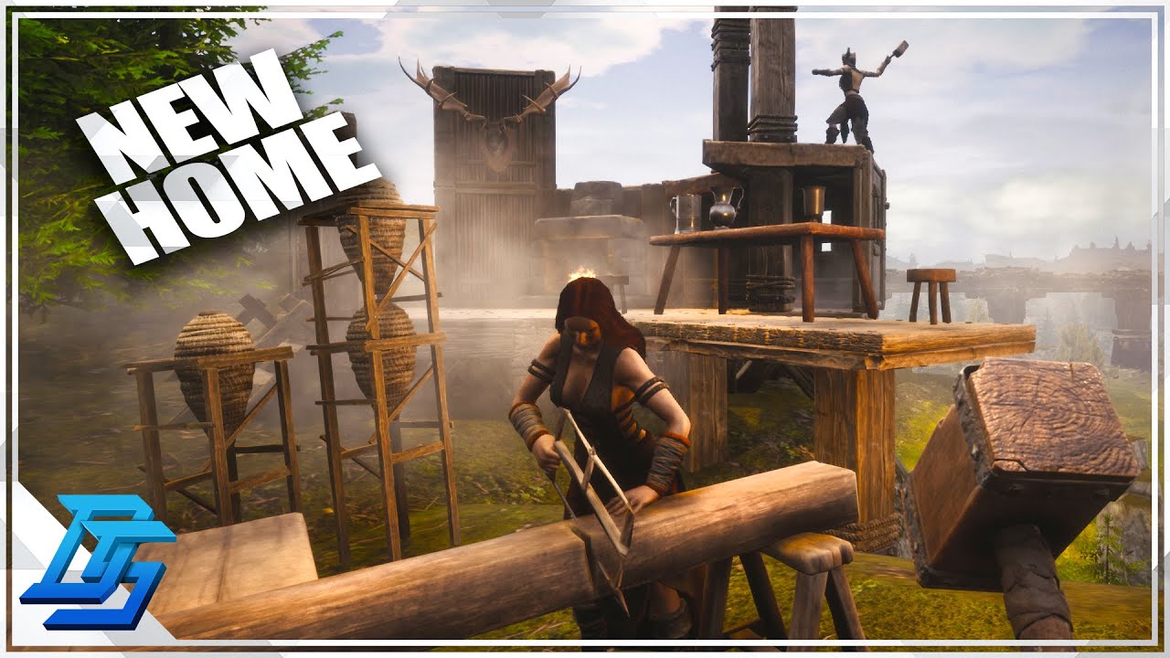 FINDING A NEW HOME BUT WITH FRIENDS! - Conan Exiles Gameplay (2022) - Part 2