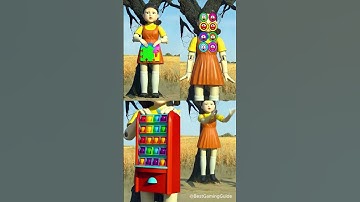 Squid Game Doll AI 218 #squidgame #squidgame2 #funny #cute