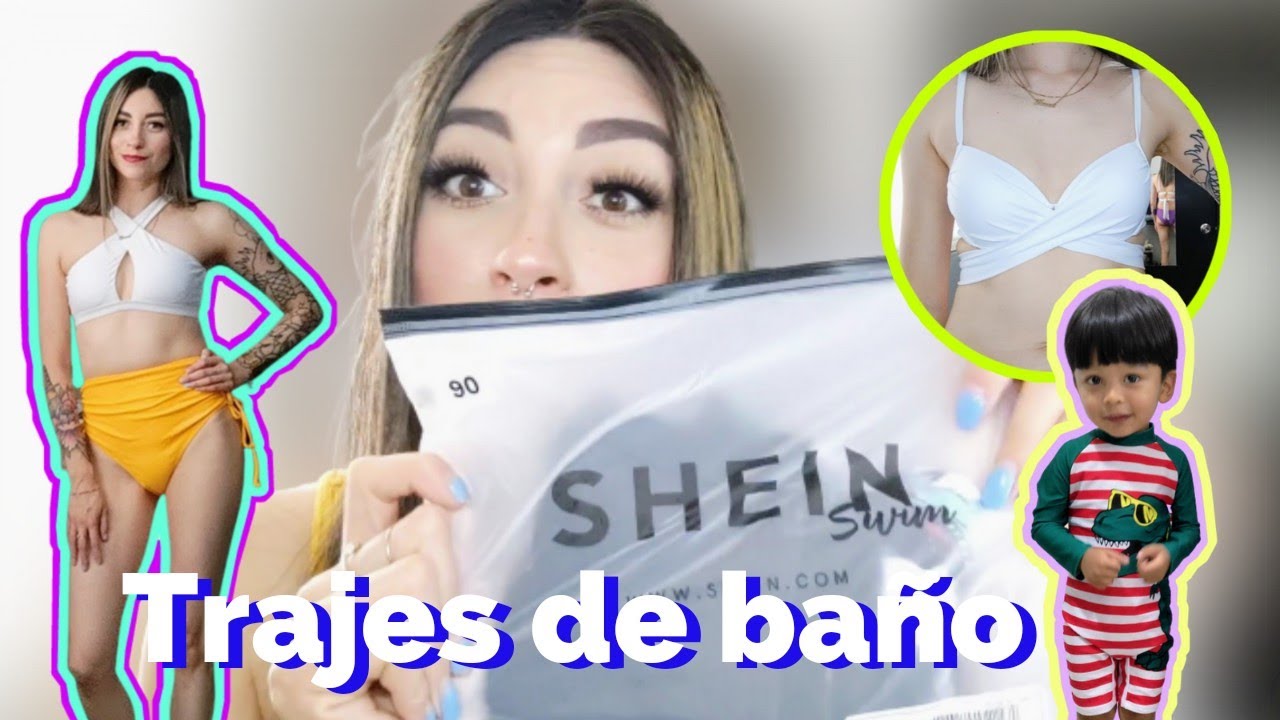 TRAJES DE BAÑO SHEIN PARA TODA LA FAMILIA 👙 LO QUE PEDÍ VS LO QUE RECIBÍ  GIVEAWAY 🎉 #haul - YouTube