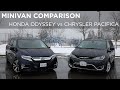 2020 Honda Odyssey vs. 2020 Chrysler Pacifica | Minivan Comparison | Driving.ca