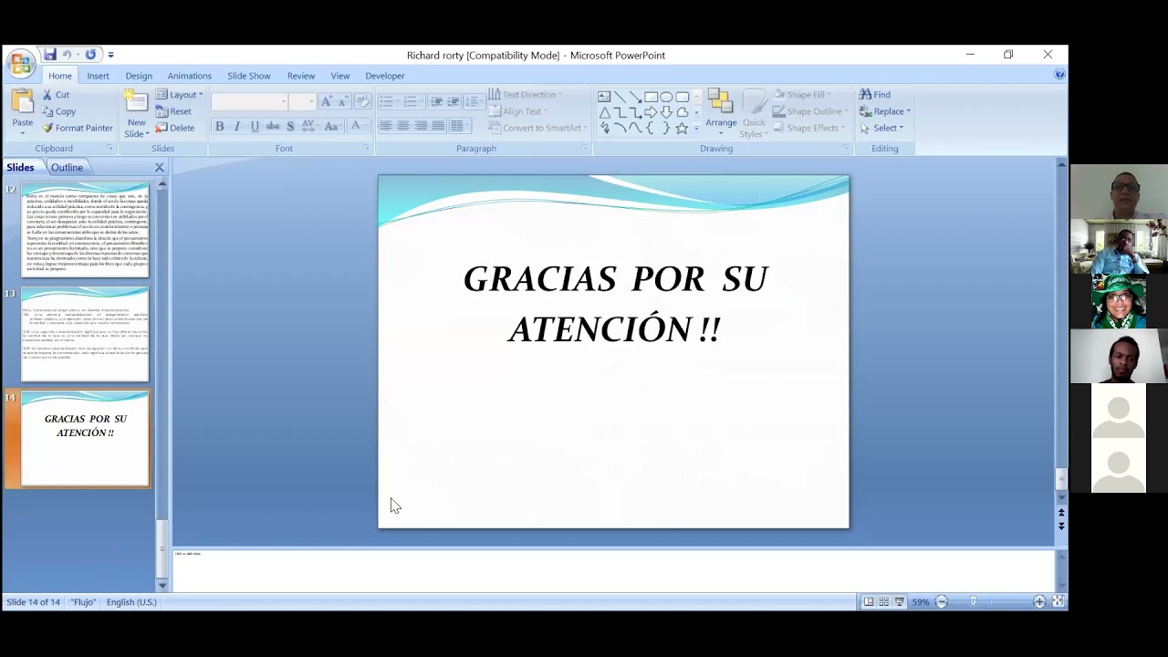 Corrientes Actuales de Filosofía Richard Rorty