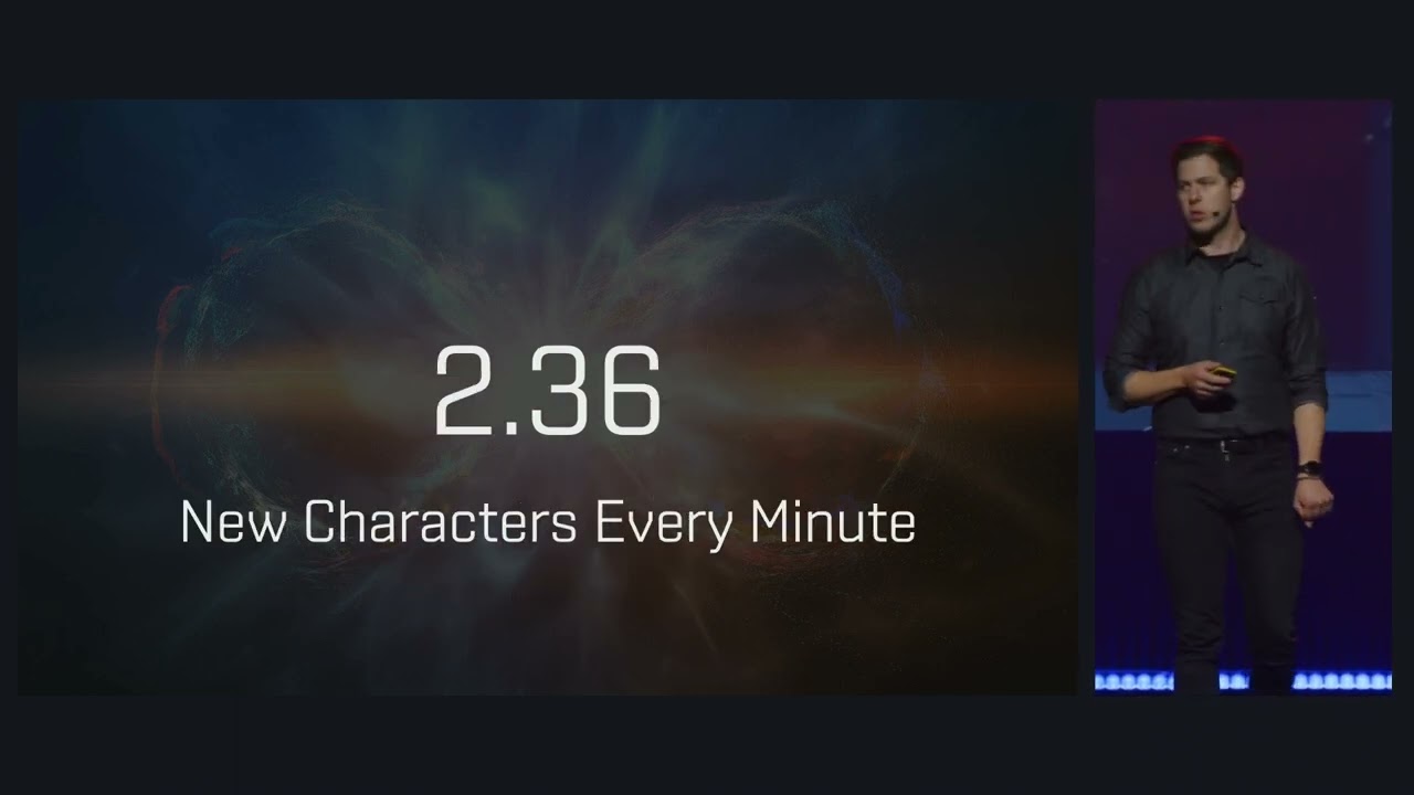 Eve online, fanfest: Analytics (raw)