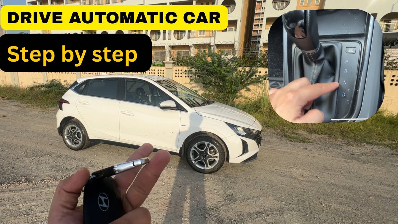 Learn How to Drive An automatic car for first time - in 5 mins step by ...