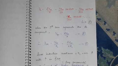 Lecture-40| 5th Semester | Electronics | Filter Circuits & Series Inductor Filter for FWR(L-filter )