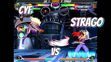 MvC2 (Steam) CYF vs Strago ranked games 26/11/2025