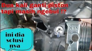 solusi mio z / mio m3 anti ngebul di knalpot. kompresi lebih padet. @imammotor7140