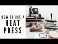 How to Use a Heat Press (CO-Z 5 in 1)