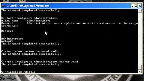 Windows Commandline kung fu
