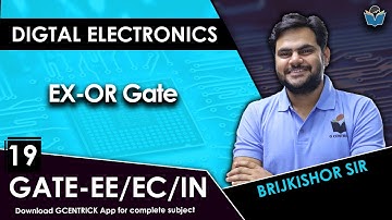 Lec 19 EX-OR Gate #digitalelectronics #gate
