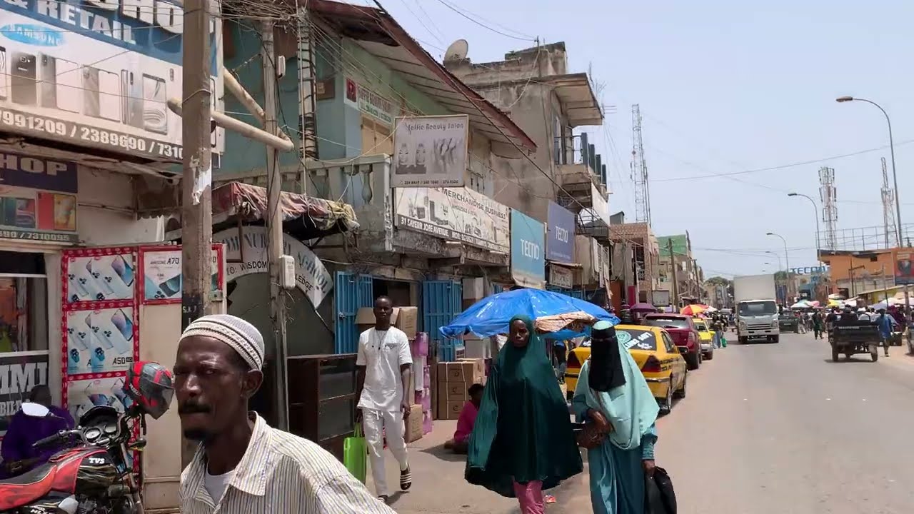 Serekunda Market of The Gambia 2025 