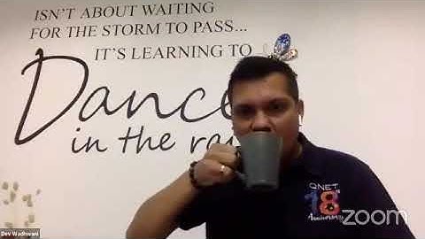 V PARTNER DEV WADHWANI Never give in Never Give up