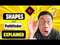 A4: Drawing Shapes &amp; Using Pathfinder in Adobe Illustrator | Layout &amp; Align Tools – Cre8tiverse