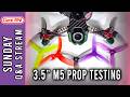 Testing ALL the M5 3.5" Props - #6Batteries - Q&A