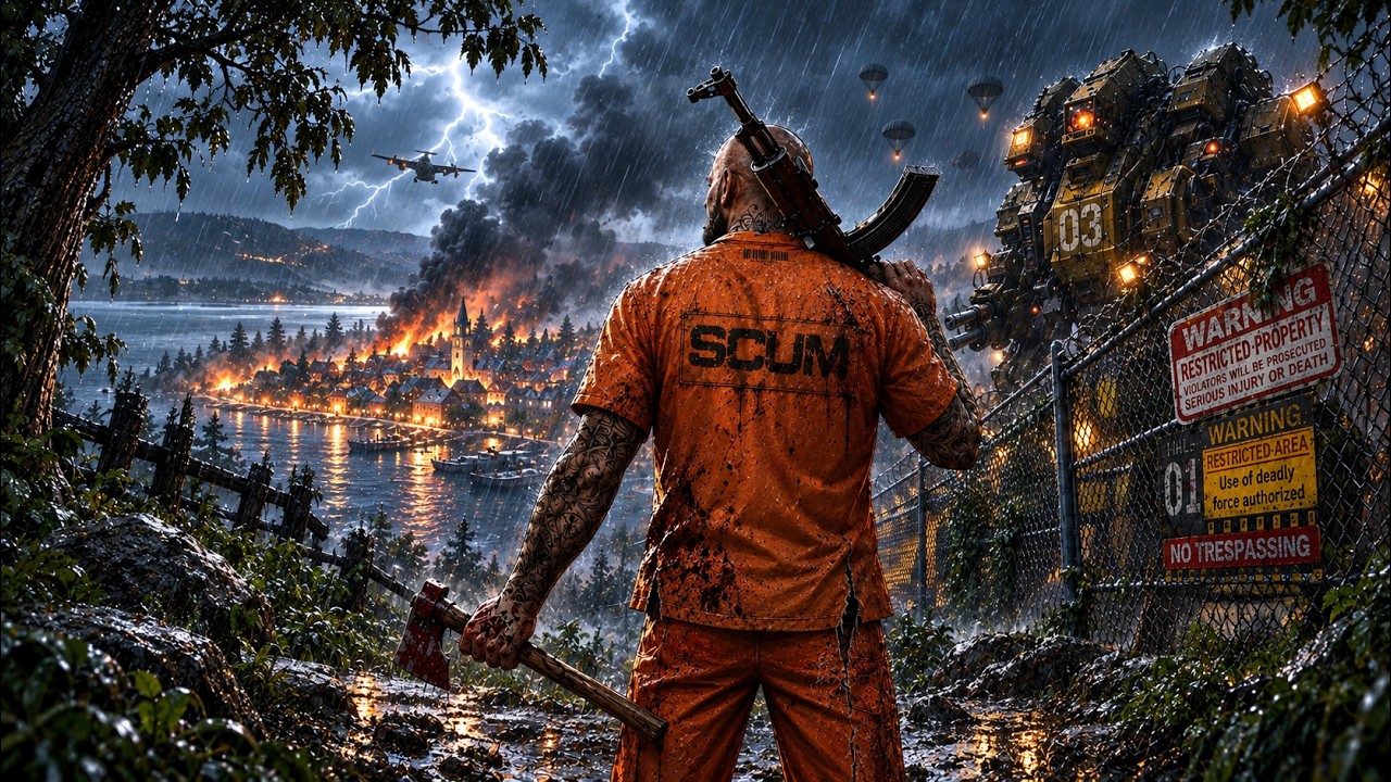 SCUM - Duo Survival - Day 5 w/ @Evatox  ​