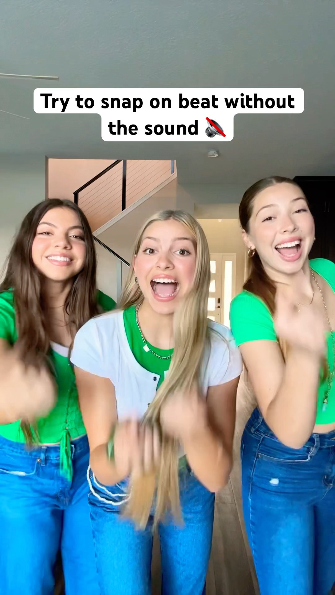 SNAP ON MUTE CHALLENGE ??? | Triple Charm #Shorts