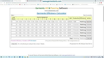 How to use Efficiency Calculator.
