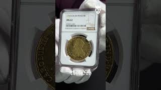8 escudos. 1763. MONEDÓN DE ORO HISTÓRICO. ¿Te lo parece? #shorts