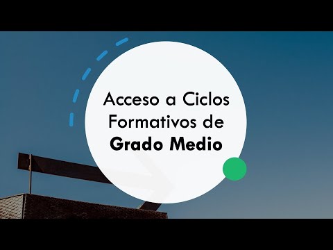 Admisión en Ciclos Formativos de Grado Medio