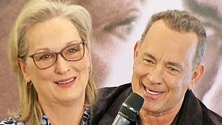 The Post - Pentagon Papers - Meryl Streep, Tom Hanks & Steven Spielberg in Paris (2018)