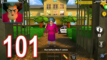 Scary Teacher 3D - Gameplay Walkthrough Part 101 - Chapter 1 Speedrun All Levels (iOS, Android)