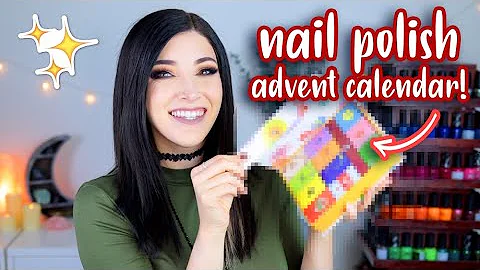 Cirque Colors Nail Polish Advent Calendar Unboxing...