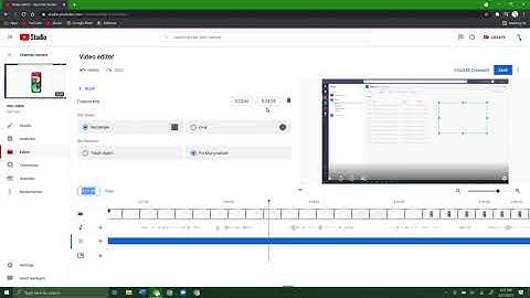 YouTube Studio: How to add blur to a video