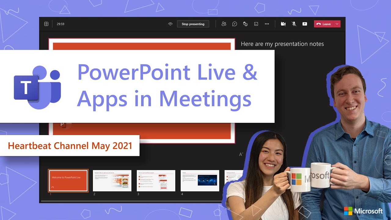 how to present powerpoint live