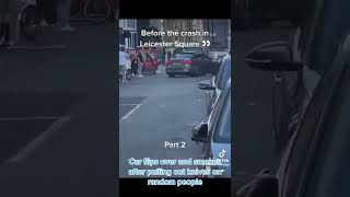 Audi S3 Flips in Leicester Square