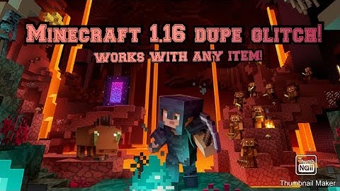 The BEST WORKING 1.16 Minecraft Duplication glitch! (Any platform, Any item)