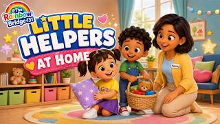 Little Helpers at Home | Wipe, Tidy & Smile! | Helping Is Fun! | Let’s Help Together! screenshot 4