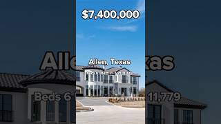 The Most Expensive Home on the Market | Allen, TX 🏡 #dreamhome #luxury #mansion