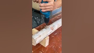 Build A Simple Table From Monolithic Tree Trunks  #woodworking #shorts #woodwork #woodworker