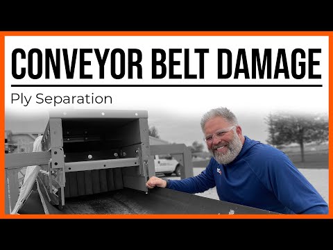 Ply Separation | Conveyor Belt Damage
